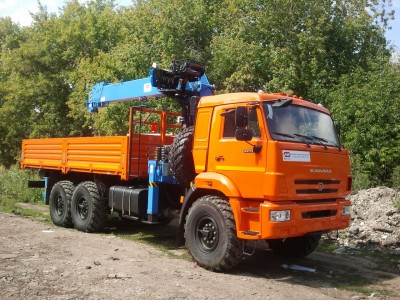 Бортовой КАМАЗ-43118 с КМУ DONGYANG SS1956