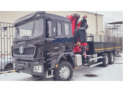 Бортовой SHACMAN X3000 с КМУ FASSI F295A