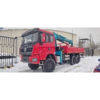 Бортовой SHACMAN X3000 с КМУ HKTC HLC-8026 с буром