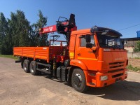 Презентация манипулятора fassi mvf1556 на шасси КАМАЗ 65115