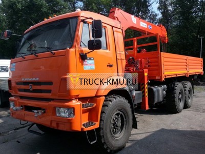 Бортовой КАМАЗ-43118 с КМУ KANGLIM KS1256G-II