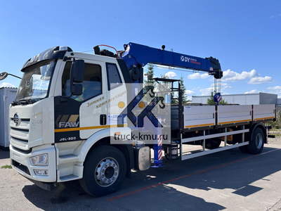 Бортовой FAW 1180 с КМУ DONGYANG 1956 Бортовой FAW 1180 с КМУ DONGYANG 1956