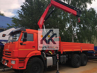 Бортовой КАМАЗ-43118 с КМУ FASSI F195