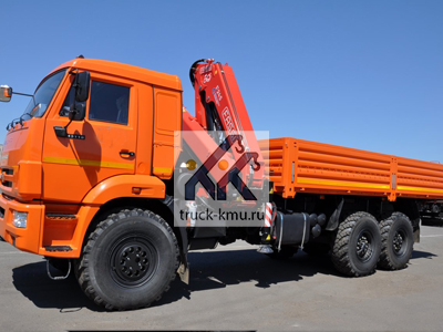 Бортовой КАМАЗ-43118 с КМУ FASSI F245 Бортовой КАМАЗ-43118 с КМУ FASSI F245