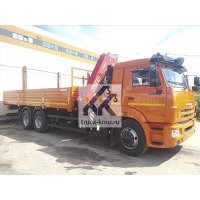 Бортовой КАМАЗ-65115 с КМУ FASSI F245 Бортовой КАМАЗ-65115 с КМУ FASSI F245