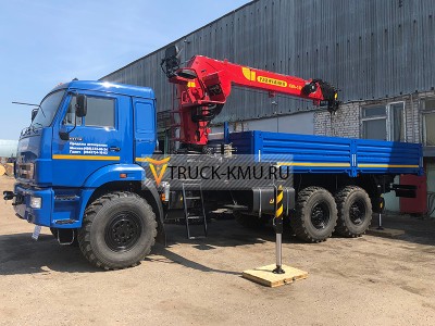 Бортовой КАМАЗ-43118 с КМУ ГАЛИЧАНИН КМА-150