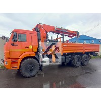 Бортовой КАМАЗ-43118 с КМУ HANGIL HGC 976 Бортовой КАМАЗ-43118 с КМУ HANGIL HGC 976