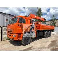 Бортовой КАМАЗ-43118 с КМУ HANGIL HGC 986 Бортовой КАМАЗ-43118 с КМУ HANGIL HGC 986