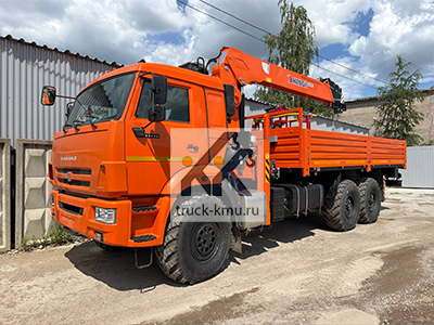 Бортовой КАМАЗ-43118 с КМУ HANGIL HGC 986 Бортовой КАМАЗ-43118 с КМУ HANGIL HGC 986