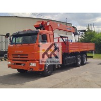 Бортовой КАМАЗ-65115 с КМУ HANGIL HGC 1026 Бортовой КАМАЗ-65115 с КМУ HANGIL HGC 1026