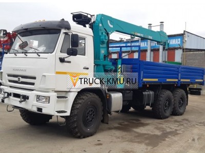 Бортовой КАМАЗ-43118 с КМУ HKTC HLC-7016L