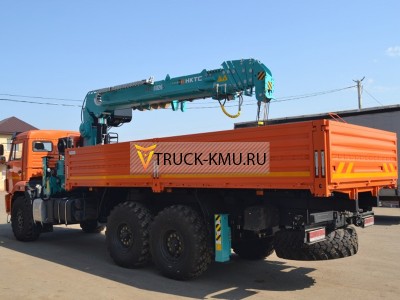 Бортовой КАМАЗ-43118 с КМУ HKTC HLC-8026L