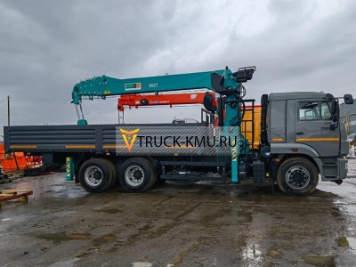 Бортовой КАМАЗ-65115 с КМУ HKTC HLC-8027