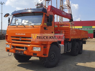 Бортовой КАМАЗ-43118 с КМУ HORYONG HRS206