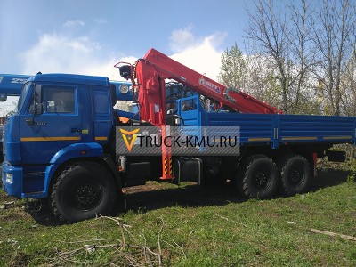 Бортовой КАМАЗ-43118 с КМУ HORYONG HRS216
