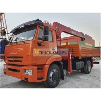 Бортовой КАМАЗ-43253 с КМУ HORYONG HRS206 Бортовой КАМАЗ-43253 с КМУ HORYONG HRS206