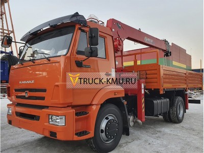 Бортовой КАМАЗ-43253 с КМУ HORYONG HRS206