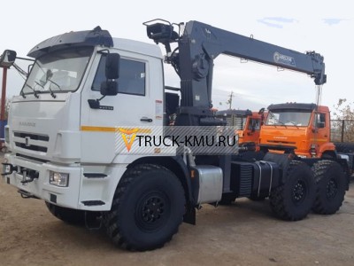 Тягач КАМАЗ-43118 с КМУ HORYONG HRS206