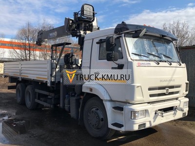 Бортовой КАМАЗ-65115 с КМУ HORYONG HRS206