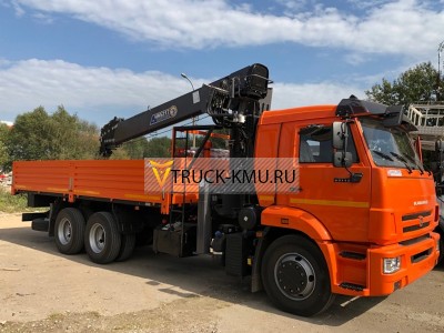 Бортовой КАМАЗ-65115 с КМУ HORYONG HRS217