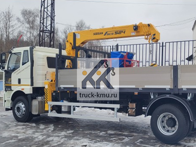Бортовой FAW1180 с КМУ SOOSAN SCS524 STD Бортовой FAW1180 с КМУ SOOSAN SCS524 STD