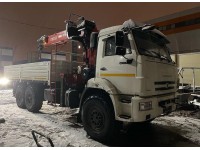 Кран-манипулятор Fassi 1556 на КамАЗ-43118 отгружен заказчику